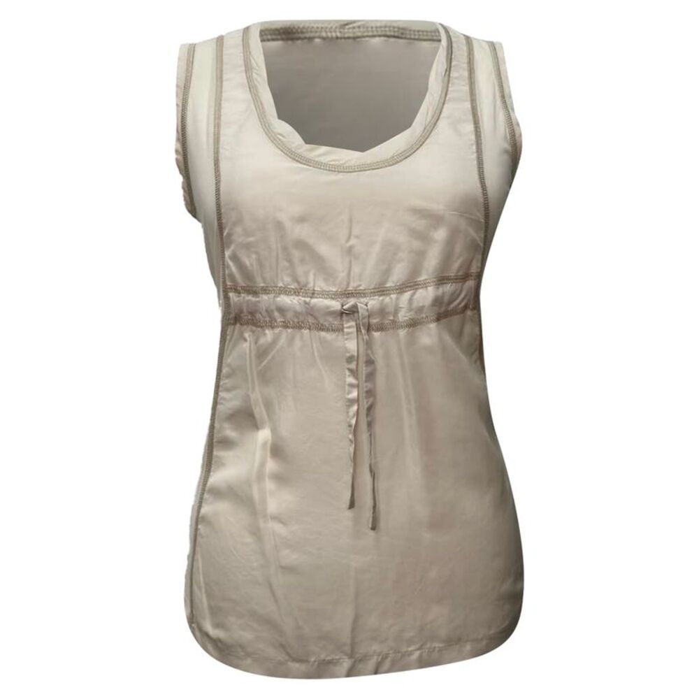 Prada Sport Sleeveless Top in White Cotton